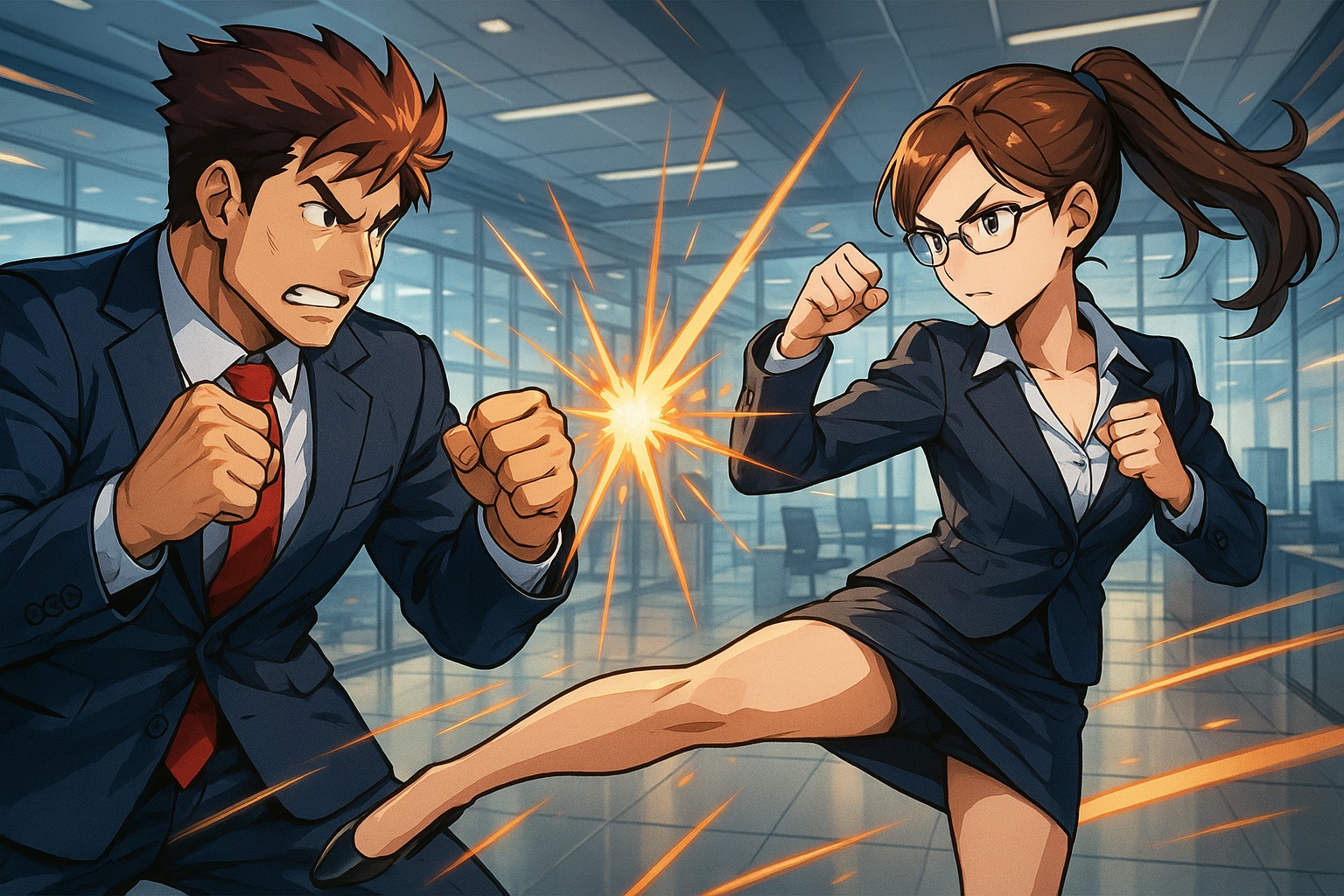ビジネスファイター２ キービジュアル
