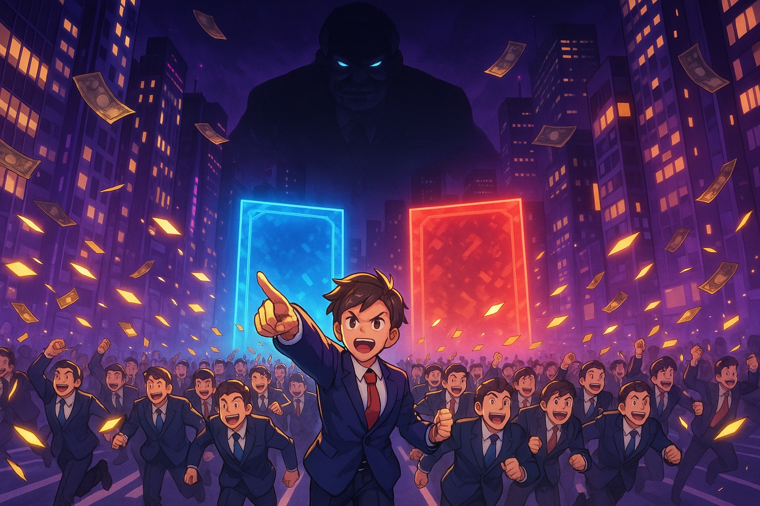 前線突破！成り上がりサバイバル キービジュアル